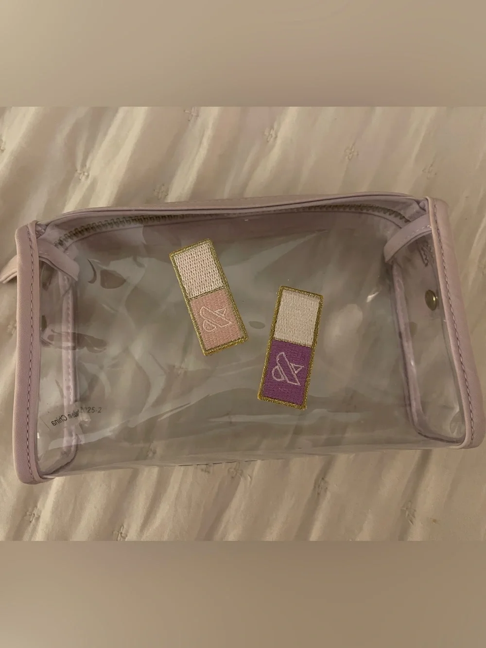 Stoney Clover Lane X Olive&June Clear Nail Bag